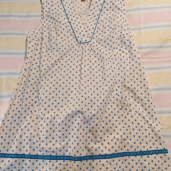 April Cornell Sleeveless A-line Tunic Dress with Pockets - Picture 6 of 11